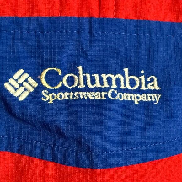 Vintage Columbia Sportswear Pullover Windbreaker Red and Blue Men’s Small - Picture 6 of 7
